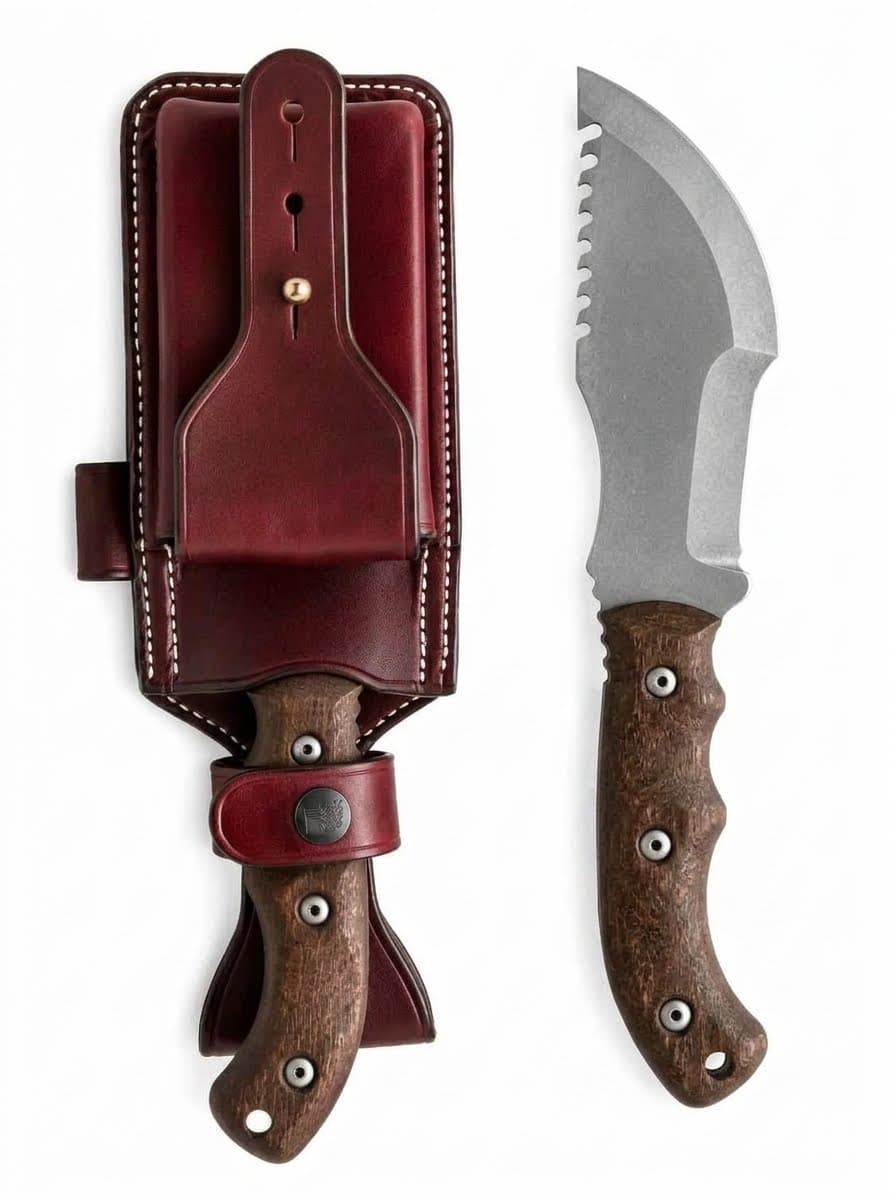 Handmade 12" Carbon Steel Tracker Knife